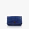 Chanel WOC Blue Alligator Reissue Lock PHW