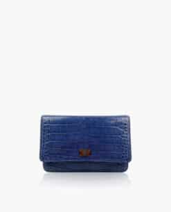 Chanel WOC Blue Alligator Reissue Lock PHW