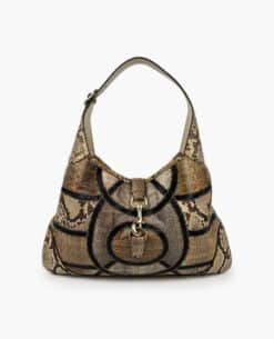 Gucci Jackie 1961 Python Shoulder Bag