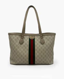 Gucci Ophidia GG Medium Tote Bag Beige