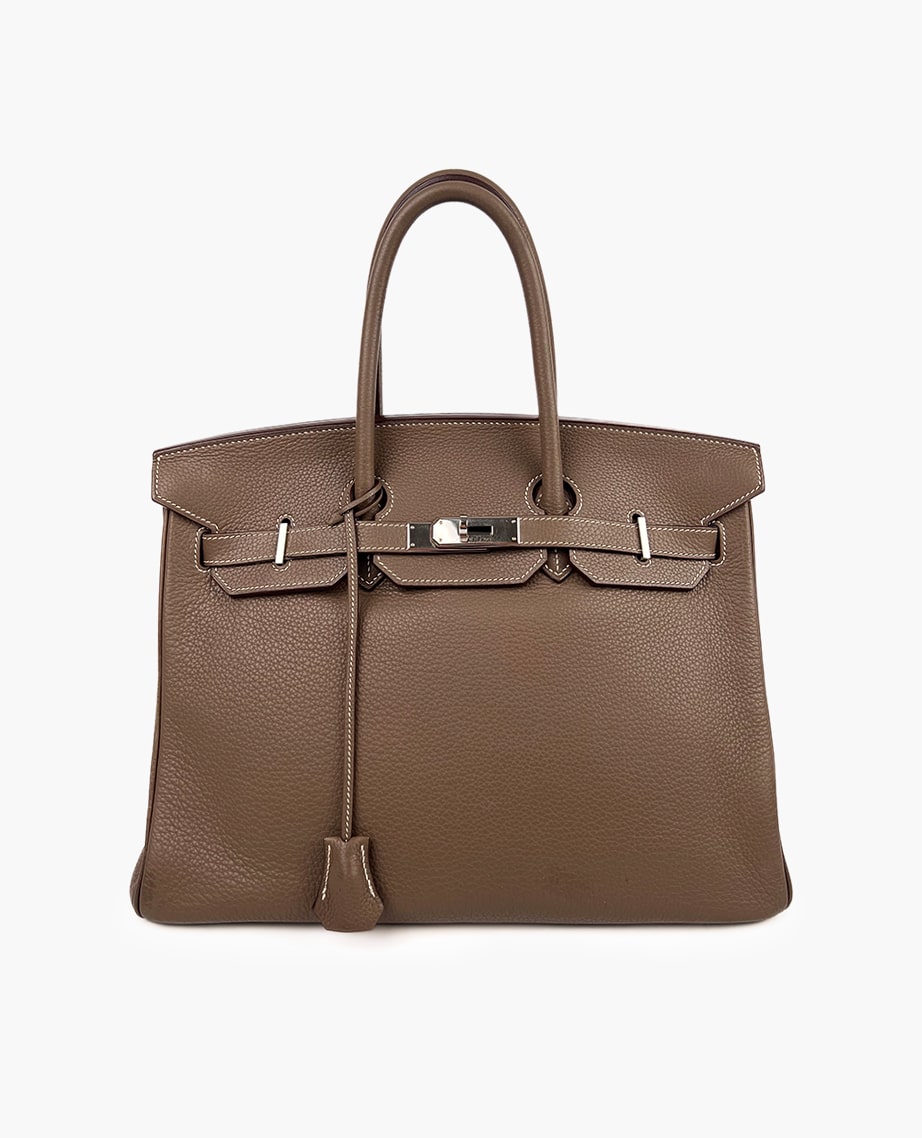 Hermès Birkin 35 Etoupe Clemence PHW