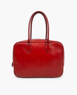 Hermès Plume 32 Bag Red Veau Box Leather
