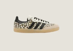 Adidas Samba - Leopard Print Beige / Black