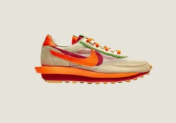 Nike LDWaffle x CLOT x Sacai - Orange