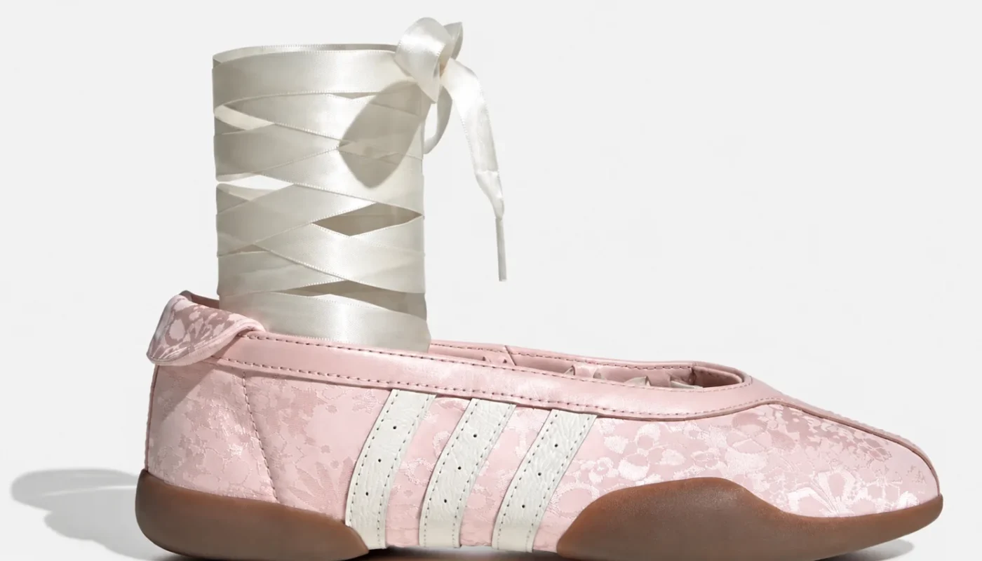 Adidas Taekwondo Mei Ballet - Soft Pink Floral-Patterned