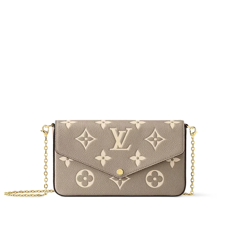 Louis Vuitton Felicie Pouch - Monogram Cream