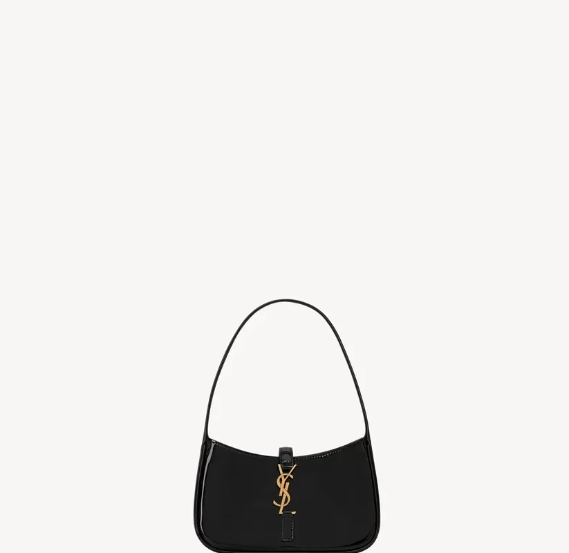 Saint Laurent Mini Le 5 à 7 - Patent Leather