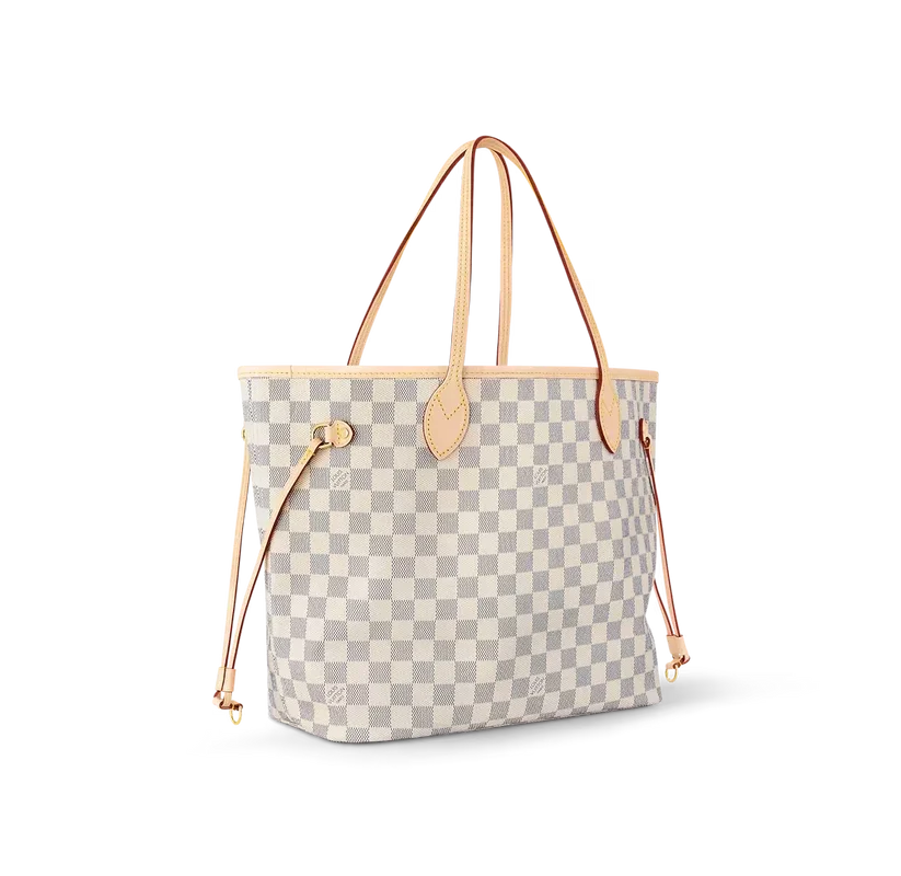 Louis Vuitton Neverfull MM - Damier Azur Canvas